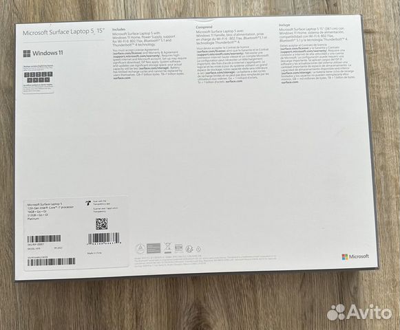 Microsoft Surface Laptop 5 объявление продам