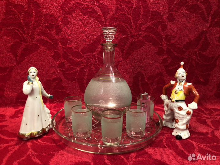 Штофы и графины СССР