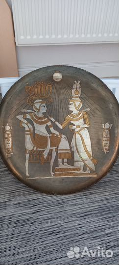 Тарелки металлические декоративные настенные