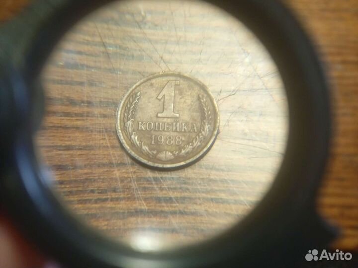 1 копейка 1988 года. Торг