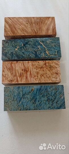 Кап липы бруски для рукоятей ножа