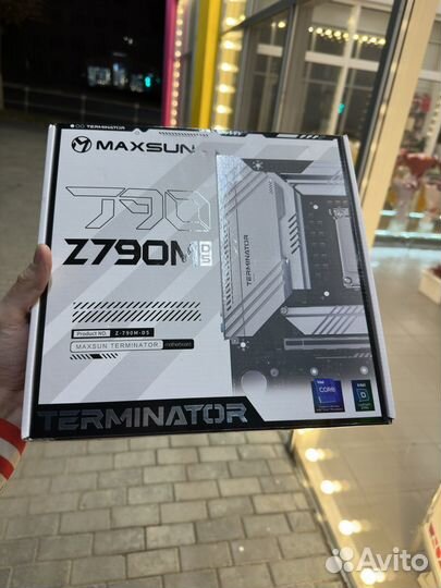 Материнская плата ms Terminator z790m d5 Новая