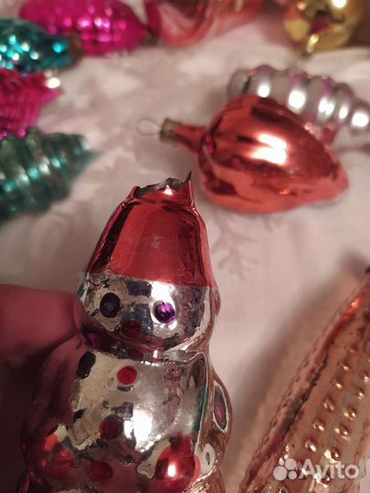 Елочные игрушки СССР