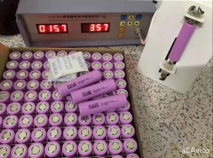 Аккумуляторы 18650 батарейки INR 26е. 2600mah