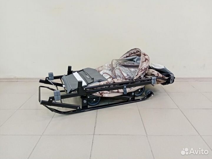 Санки-коляска Galaxy Kids 3-1. /Новые