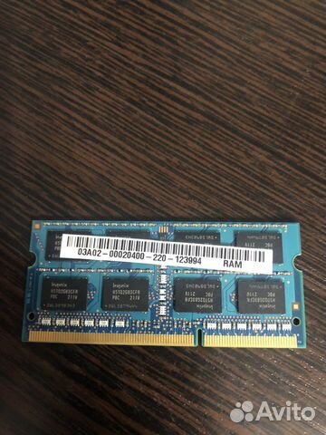 Оперативная память ddr3 для ноутбука 4gb