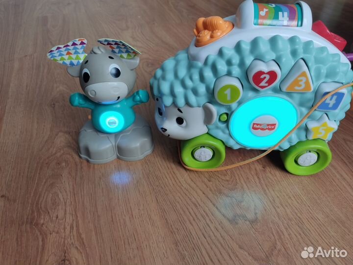 Fisher price ежик и лось