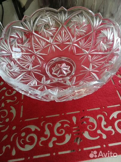 Ваза хрустальная СССР