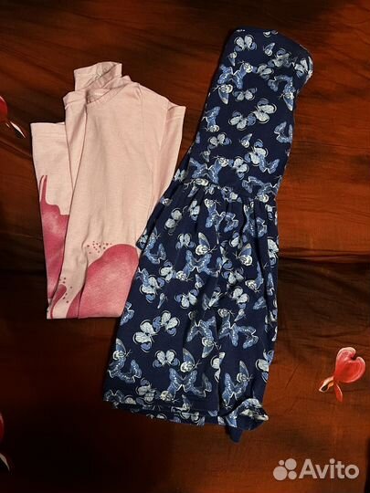 Детские вещи пакетом на девочку 140-146