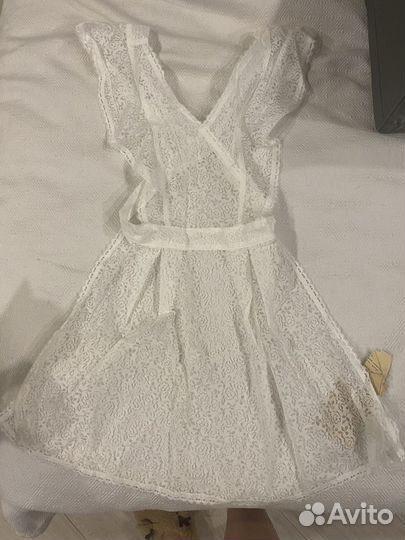 Фартук школьный и воротничок, манжеты