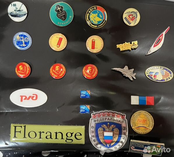 Значки современные