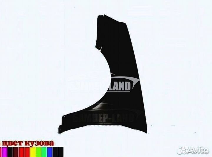 Крыло Приора 2 Новый любой цвет