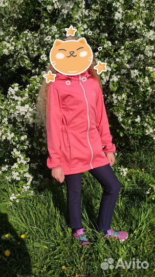 Парка для девочки 140