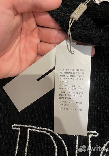 Dior and stone island свитер