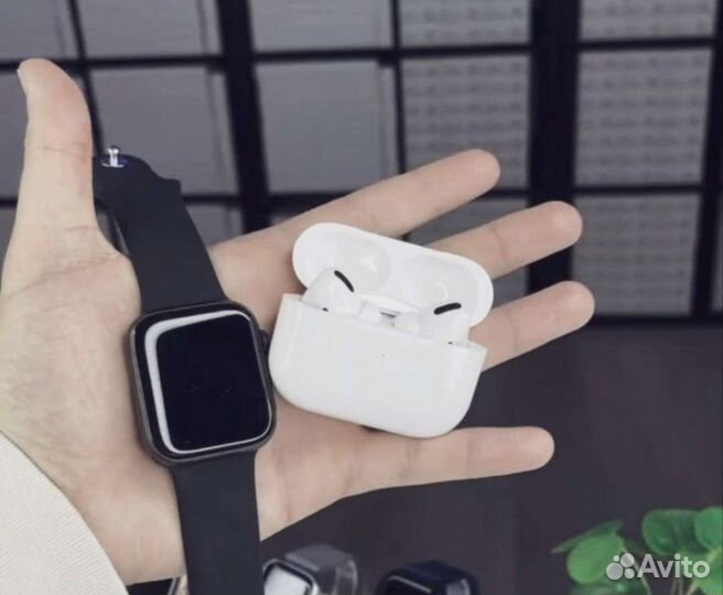 Набор Airpods Pro+Apple Watch 7