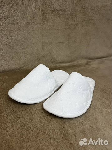 Тапочки одноразовые махровые, 10 пар