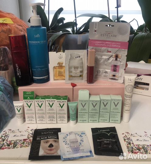 Люкс и аптечная косметика пакетами по 20 шт