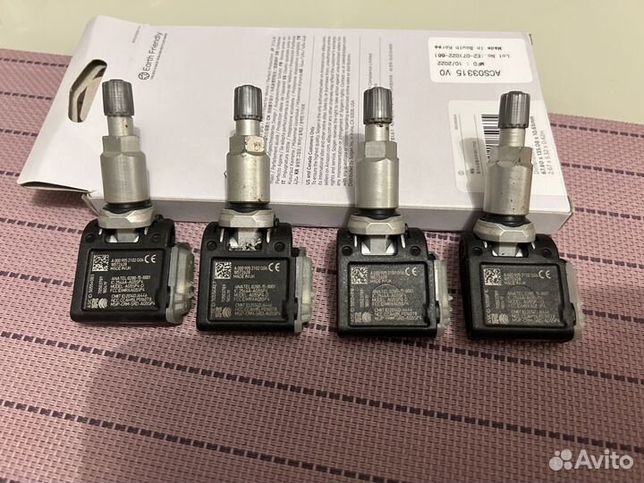 Датчики давления шин tpms Mercedes w213