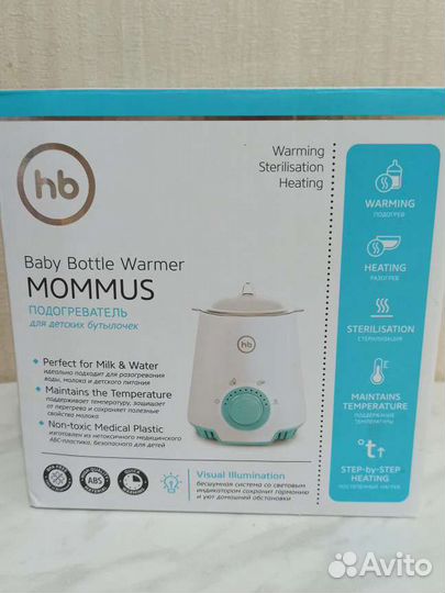 Подогреватель для бутылочек и пюрешек Mommus hb