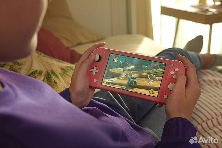 Nintendo Switch lite прошитая с играми