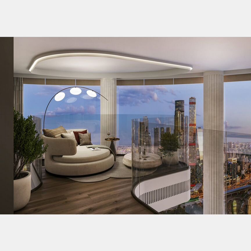 2-к. квартира, 75 м², 8/46 эт.