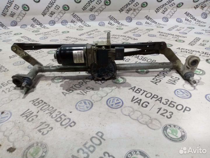 Трапеция дворников с мотором Шкода Рапид
