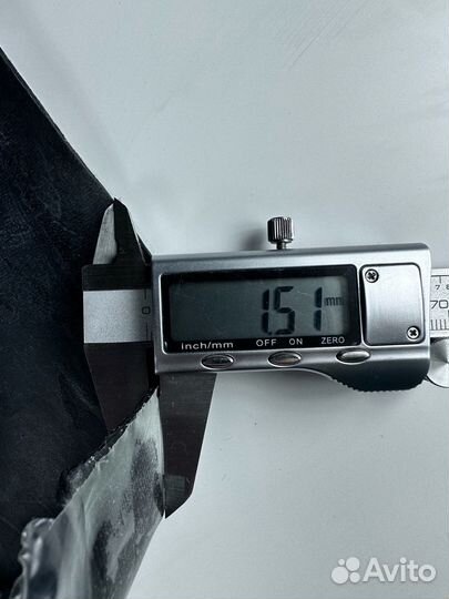 Сырая резина 850х200 мм