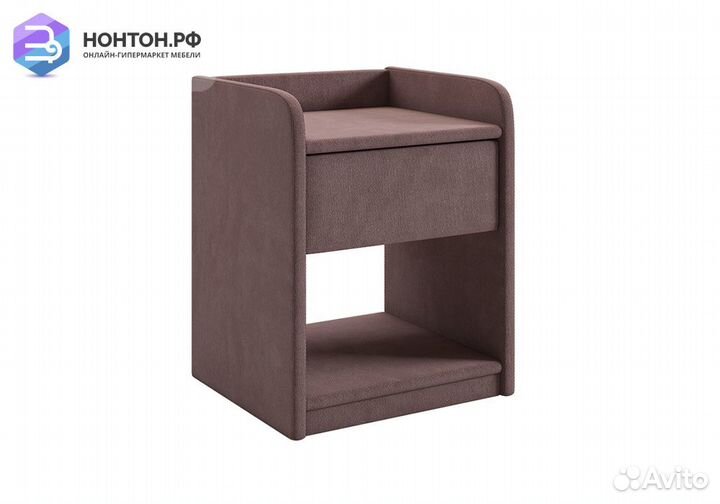 Тумба прикроватная Аманда 2 пудра