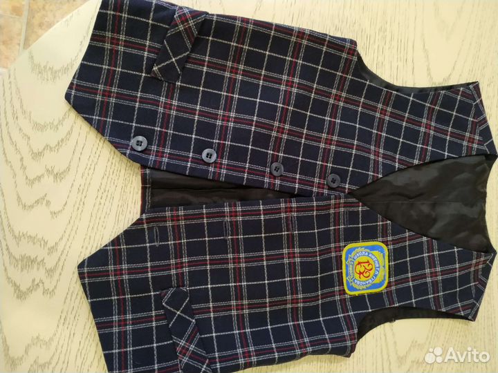 Школьный костюм для мальчика 140