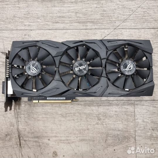 Видеокарта asus strix GTX 1070 8GB gaming