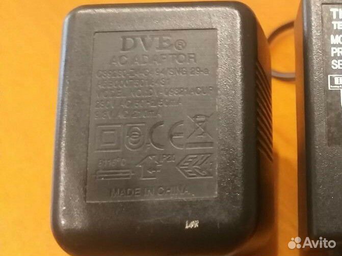 Блок питания 9v