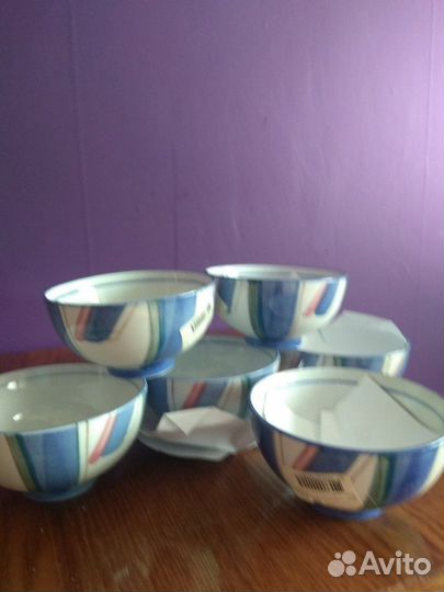 Набор 6 шт чашка -пиала