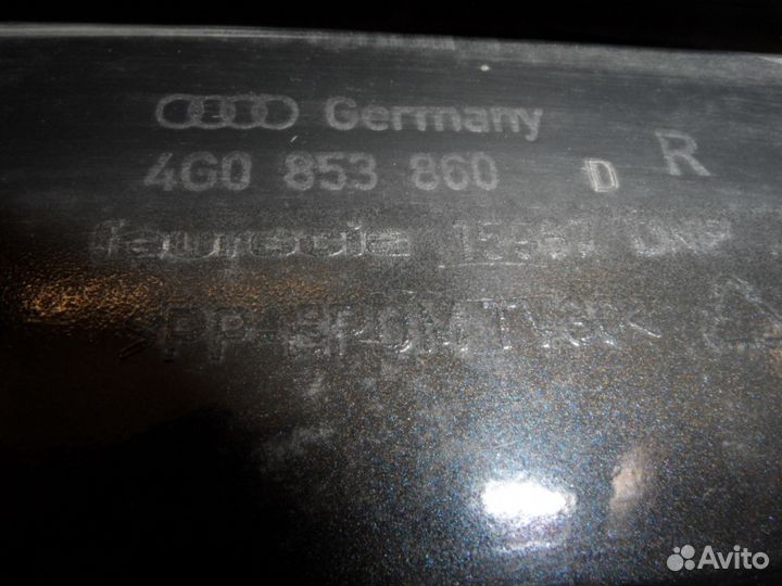 Накладка порога правая Audi A6 C7 Ауди А6 с7