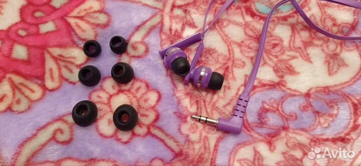 Проводные наушники, насадки
