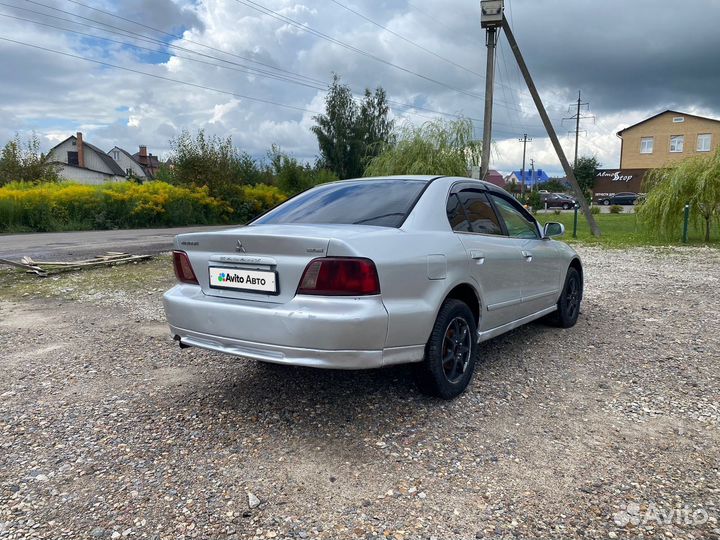 Mitsubishi Galant 2.4 AT, 2002, 210 000 км