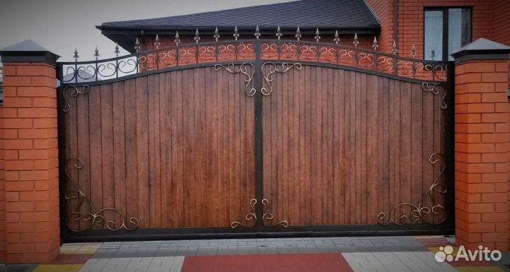 Кованые ворота