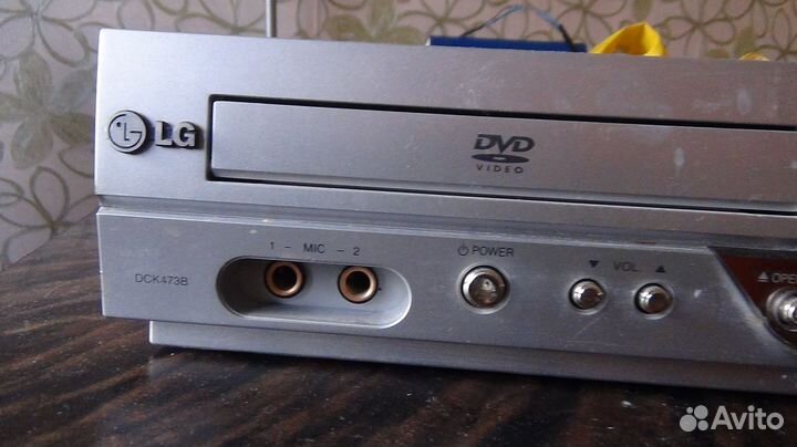 Видеомагнитофон dvd и vhs