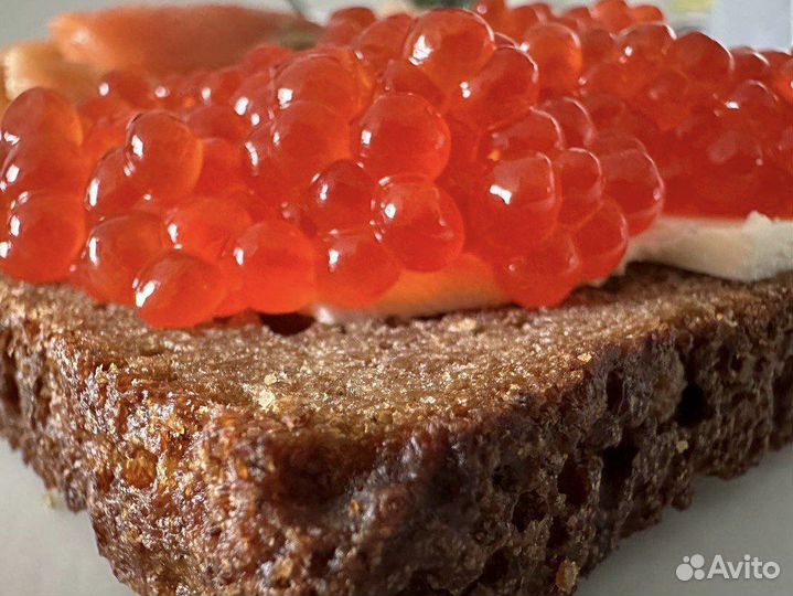 Икра красная камчатская свежая. Доставка по мск