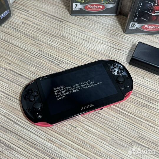 Sony PS Vita Slim Pink 128Gb + 4000Игр Прошита