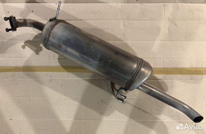 Глушитель kia rio 3