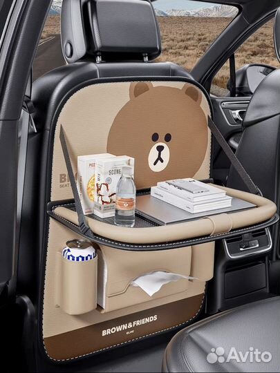 Защита сиденья от грязи + со столиком.Подарок