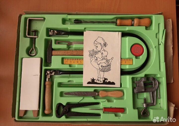 Набор инструментов для резьбы по дереву гдр