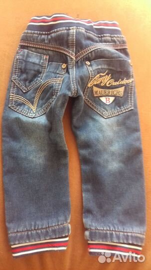 Джинсы новые для девочки и мальчика утепленные