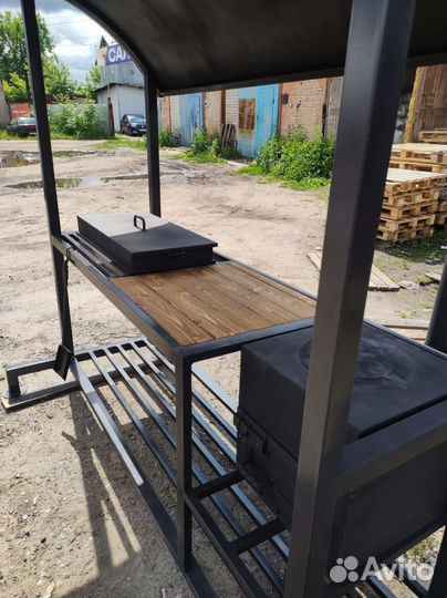 Мангалы в стиле лофт