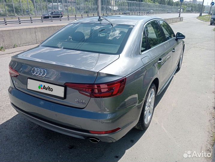 Audi A4 2.0 AMT, 2018, 88 000 км