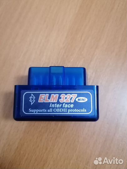 Автосканер elm327 obd 2 1.5v