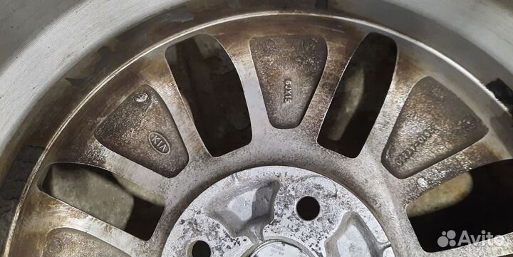 Литье диски r15 для kia rio