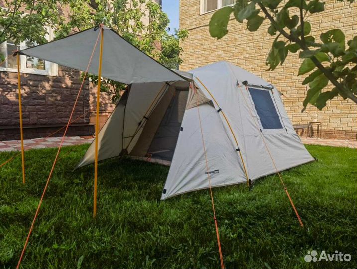 Палатка 4 местная с 2 входами 2 слойная