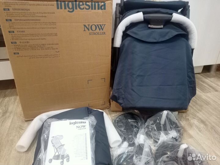 Новая прогулочная коляска inglesina now