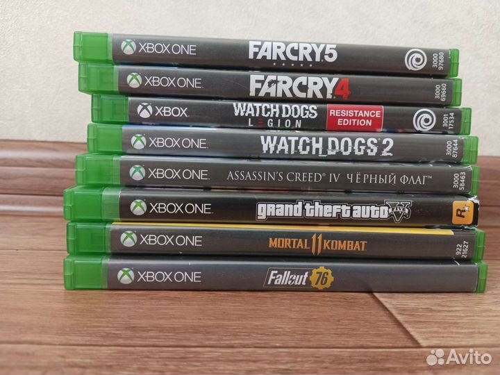 Диски на Xbox one